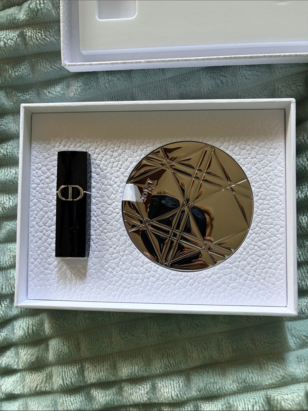 NWT DIOR Compact Mirror 🪞& Lipstick 💄